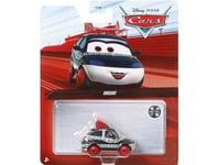 Coffret Cars : Voiture Chisaki - Set Véhicule Miniature Noir Et blanc + 1 Carte