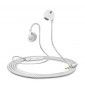 Ecouteurs Pour Crosscall Action-X3 Avec Micro Reglage Kit Main Libre Intra-Auriculaire Casque Universel Jack - Blanc