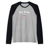 Port Arthur Gothic Design Raglan Baseball Tee