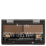 3607344535037 Brow This Way Brow Sculpting Kit zestaw do konturowania brwi 002 M