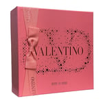 Valentino Donna Born in Roma 100ml + 15ml EDP Sprays + 50ml Body Lotion Gift Set