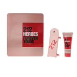 Carolina Herrera 212 Heroes Her 2 Piece Gift Set 80ml EDP + Body Lotion 100ml