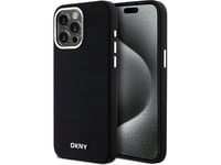 Dkny Dkhmp15xsmchlk Iphone 15 Pro Max 6.7" Black/Black Hardcase Liquid Silicone Small Metal Logo Magsafe