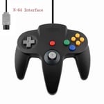 2-pack Klassisk Trådbunden N64-kontroll Retrospel 64-bitars Spelkontroll Joystick