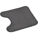 Tapis contour de wc vitamine anthracite