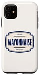 Coque pour iPhone 11 Mayonnaise Condiment Simple Facile Halloween Costume assorti