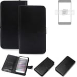 phone Case Wallet Case for Samsung Galaxy S23+ Mobile phone protection black