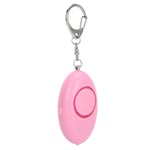 (Pink)Security Alarm Key Chain Women Elderly Emergency Safety Alarm SLS