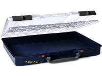 raaco CarryLite 80 5x10-0/DLU, Blå, Polykarbonat, Polypropylen (PP), 413 mm, 330 mm, 82 mm, 1,38 kg