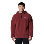 Columbia Men's Rugged Ridge 3 Sherpa Pullover Hoodie, Spice, S