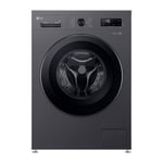 LG F4X1009NMK Direct Drive 9kg Washing Machine - Grey