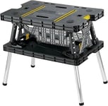 Keter Pro Series Portable Folding Work Table Bench With Clamps WORK STATION