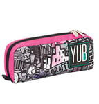 Yub Graffiti Pen Holder, Pink