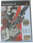 Metal Gear Solid 2 Sons Of Liberty + Extra PS2 Pal Italien Nouveau Scellé