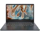 LENOVO IdeaPad Slim 3 14" Refurbished Chromebook - MediaTek MT8183, 64 GB eMMC, Blue (Very Good Condition), Blue