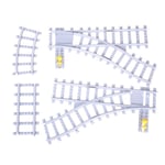 Unbranded Fashion train track technic building blocks bricks streight and