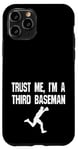 iPhone 11 Pro Funny 3rd Third Baseman Baseball Player Defense Field Case