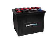 Nordmax Bilbatteri Bakelit Klassiska Fordon 12V 60Ah 350A NM56049C