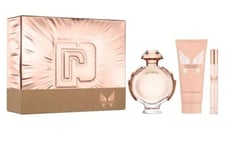 Paco Rabanne Olympea EDP 50ml with 75ml Body Lotion & 10ml Mini