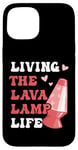 Coque pour iPhone 15 Lampe à lave Life Collector années 70 hippie vintage