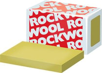 Rockwool Industribatts 80 1000X600x50 Mm Trykfast Isolering Til Vibrationsfrit Underlag For Villaaggegater. (6 Stk. I Pakke).