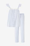 Lauren Ralph Lauren - Pyjamas Lrl Flutter SL. Button Down Ankle PJ Set - Blå