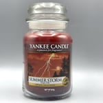 Yankee Candle Summer Storm Large Jar 16 Pour 623g Brand New Rare