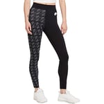 Nike Femme W NSW AOP HR Lggng Ftra Leggings, Black/White, S EU