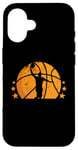 Coque pour iPhone 16 Basket-ball Dunking Sport America États-Unis