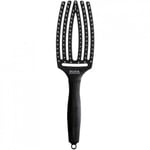 Olivia Garden Fingerbrush Curved & Vented Paddle Brush, Medium