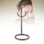 Shaving Brush Stand Stainless Steel Rust Resistant Beard Trimmer Metal Rack GGM