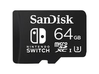 SanDisk 64GB UHS-I microSDXC Memory Card for the Nintendo Switch