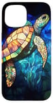 iPhone 15 Creation Sea turtle Ocean art Marine life Aquatic Case