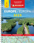 Atlas Europe 2025 - Atlas Routier et Touristique (A4-Spirale) / Europa Toeristische Wegenatlas (Carte)