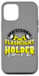 Coque pour iPhone 13 Pro Porte-lampe de poche professionnel I Keep it Lit Funny