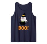 Halloween Ghost Boo! with Magic Cauldron - Magic Potion Boo! Tank Top