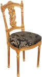 Chaise Fauteuil Style Français Louis XVI Bois Massif de Chêne