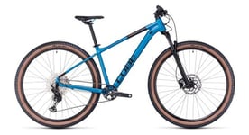 Vtt semi rigide cube attention slx shimano deore xt 12v 29   bleu sea 2023