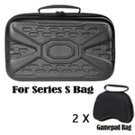 Valise De Tran Rigide Pour Console De Jeu Xbox Series S,Étui De Rangement Funda,Accessoires De Manette De Jeu,X Box,Valise De - Type Section B For S