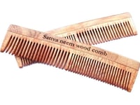 Sattva Sattva_Neem Wood Comb Neem Träkam 19Cm