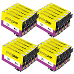 20 Ink Cartridges For Epson Stylus Sx235w Sx425w Sx435w Sx438w Sx445w Printer