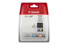 Multipack of 551 Genuine Original Printer Ink Cartridges for Canon Pixma MX925