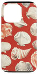 Coque pour iPhone 13 Pro Rouge Vintage Tropical Coastal Petite-fille - Tendance