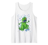 Rugrats Iconic Epic Reptar On Ice Big Retro Chest Portrait Tank Top