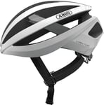 ABUS Viantor Casque de Route - Casque de vélo Sport pour Débutants - Unisexe - Blanc, taille L