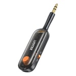 UNITEK 2-in-1 3.5mm Audio Connectorwith Transmitter &amp; Reciever Units. Perfect for Airplane Entertainment Systems, Car Audio, Home Stereo, Wired Speakers, etc. Up to 10 Hours Play Time, Dual-device Pairing.