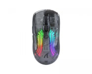 Attack Shark X2 Trådløs Gaming Mus - Transparent Black