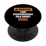 Attention, je peux parler spontanément de Bridge PopSockets PopGrip Adhésif