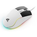 Sharkoon Skiller SGM35 Souris de Jeu Optique, RVB, Bouton PBT Blanc