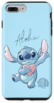 Coque pour iPhone 7 Plus/8 Plus Disney Lilo & Stitch Aloha Cute Heartwarming Sketch Logo